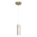 Exos Glass Low Voltage Mini Pendant in Soft Gold - 161180-SKT-STND-84-GG0065 by Hubbardton Forge
