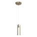 Exos Glass Low Voltage Mini Pendant in Soft Gold - 161180-SKT-STND-84-ZM0065 by Hubbardton Forge