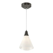 Mobius Low Voltage Mini Pendant in Oil Rubbed Bronze - 161181-SKT-STND-14-SH1987 by Hubbardton Forge