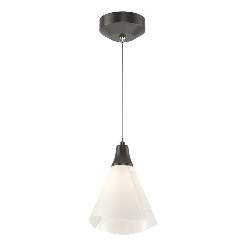 Mobius Low Voltage Mini Pendant in Oil Rubbed Bronze - 161181-SKT-STND-14-SH1987 by Hubbardton Forge
