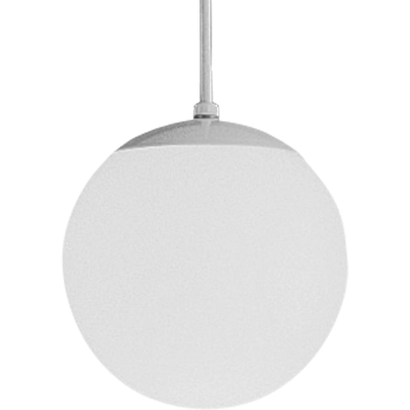 Opal Globes 8" Pendant in White