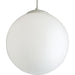 Opal Globes One Light Pendant in White