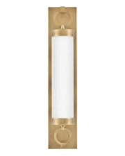 Baylor 24" Bath Vanity Light in Heritage Brass