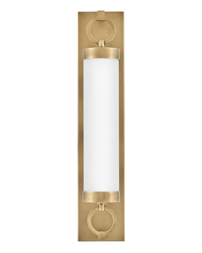 Baylor 24" Bath Vanity Light in Heritage Brass