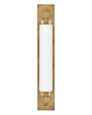 Baylor 30" Bath Vanity Light in Heritage Brass