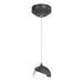 Brooklyn Double Shade Low Voltage Mini Pendant in Black with White Accent - 161183-SKT-STND-10-02-GG0711 by Hubbardton Forge