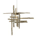 Tura Seeded Glass Low Voltage Mini Pendant in Soft Gold - 161184-SKT-STND-84-II0728 by Hubbardton Forge