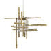 Tura Seeded Glass Low Voltage Mini Pendant in Modern Brass - 161184-SKT-STND-86-II0728 by Hubbardton Forge