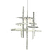 Tura Frosted Glass Low Voltage Mini Pendant in Vintage Platinum - 161185-SKT-STND-82-YC0305 by Hubbardton Forge