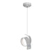 Riza Low Voltage Mini Pendant in White - 161186-SKT-STND-02-GG0711 by Hubbardton Forge