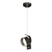Riza Low Voltage Mini Pendant in Oil Rubbed Bronze - 161186-SKT-STND-14-GG0711 by Hubbardton Forge