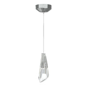 Luma Mini Pendant in Sterling - 161321-SKT-STND-85-CR by Hubbardton Forge