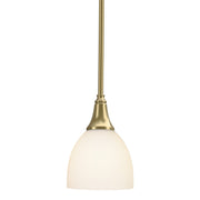 Trumpet Mini Pendant in Modern Brass - 182640-SKT-MULT-86-GG0001 by Hubbardton Forge