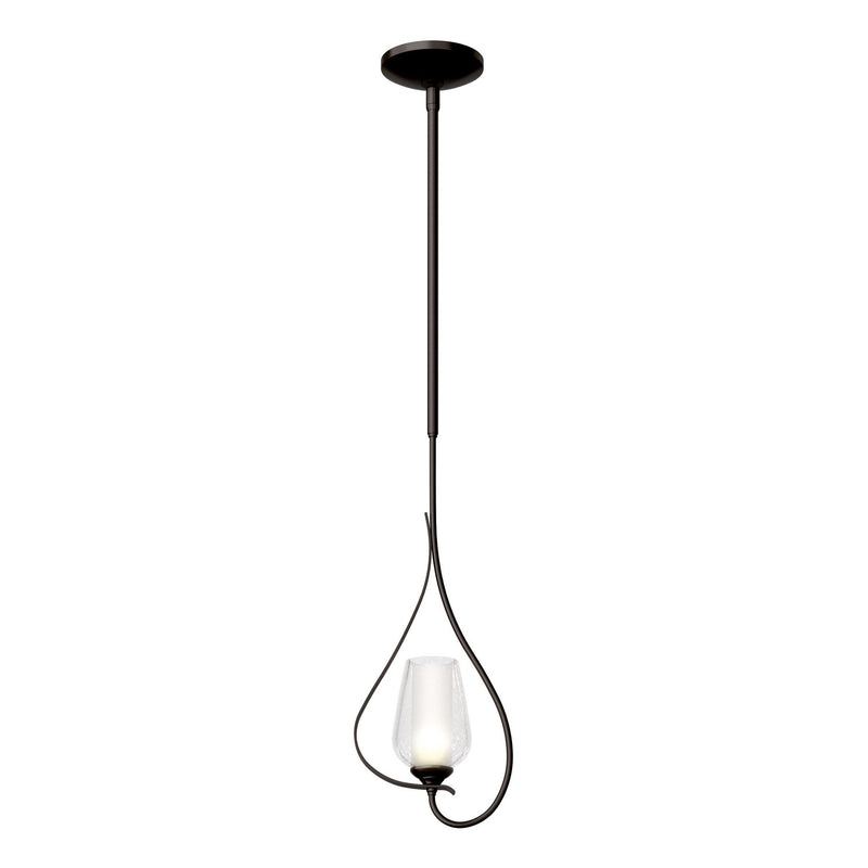 Flora Up Light Mini Pendant in Oil Rubbed Bronze - 183050-SKT-MULT-14-ZS0354 by Hubbardton Forge