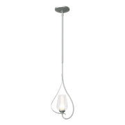 Flora Up Light Mini Pendant in Vintage Platinum - 183050-SKT-MULT-82-ZS0354 by Hubbardton Forge