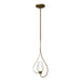 Flora Up Light Mini Pendant in Soft Gold - 183050-SKT-MULT-84-ZS0354 by Hubbardton Forge