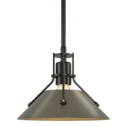 Henry Mini Pendant in Oil Rubbed Bronze with Soft Gold Accent - 184250-SKT-MULT-14-84 by Hubbardton Forge