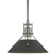 Henry Mini Pendant in Sterling with Natural Iron Accent - 184250-SKT-MULT-85-20 by Hubbardton Forge