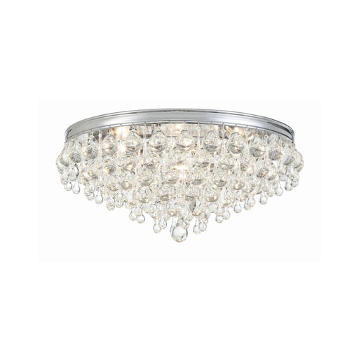 Calypso 6 Light 20" Flush Mount in Polished Chrome