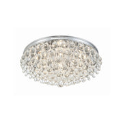 Calypso 6 Light 20" Flush Mount in Polished Chrome