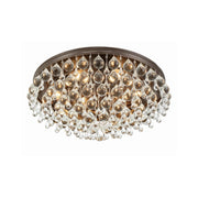 Calypso 6 Light 20" Flush Mount in Vibrant Bronze