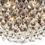 Calypso 6 Light 20" Flush Mount in Vibrant Bronze