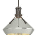 Henry with Chamfer Pendant in Dark Smoke with Sterling Accent - 184251-SKT-MULT-07-85 by Hubbardton Forge