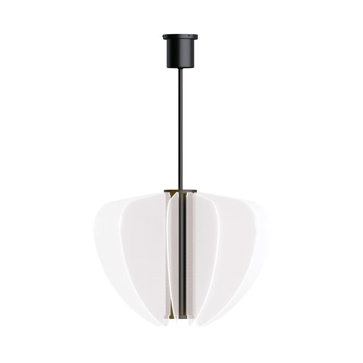 Nyra 27" LED Pendant in Nightshade Black