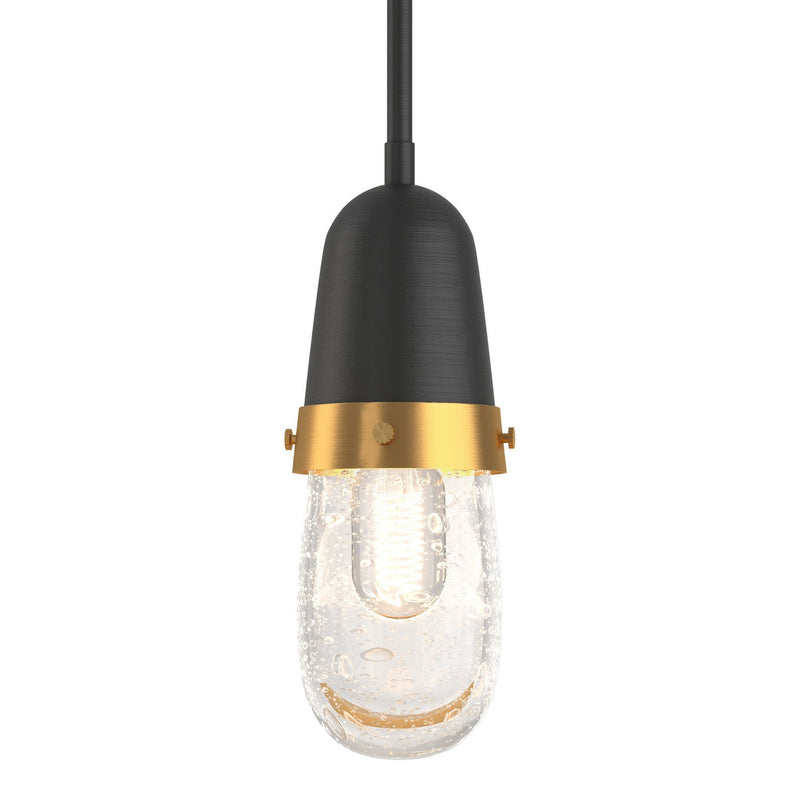 Fizz Mini Pendant in Black - 187000-SKT-MULT-10-BR-YG0512 by Hubbardton Forge