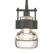 Cuff Small Mini Pendant in Natural Iron - 187300-SKT-MULT-20-ZM0435 by Hubbardton Forge