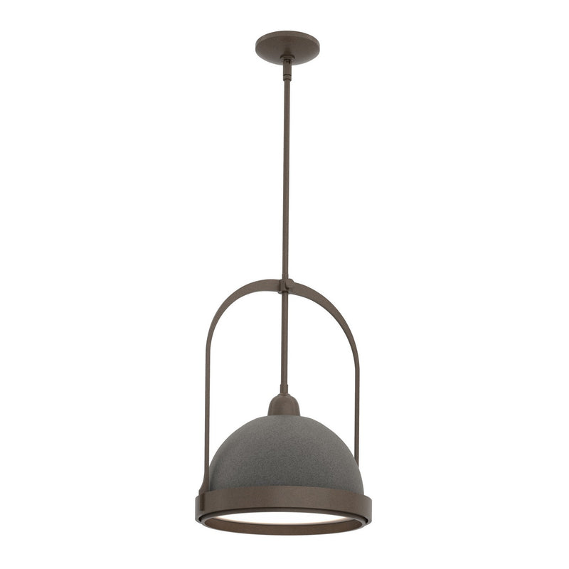 Atlas Small Pendant in Bronze with Natural Iron Accent - 187462-SKT-MULT-05-20 by Hubbardton Forge