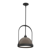 Atlas Small Pendant in Black with Bronze Accent - 187462-SKT-MULT-10-05 by Hubbardton Forge
