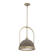 Atlas Small Pendant in Soft Gold with Bronze Accent - 187462-SKT-MULT-84-05 by Hubbardton Forge