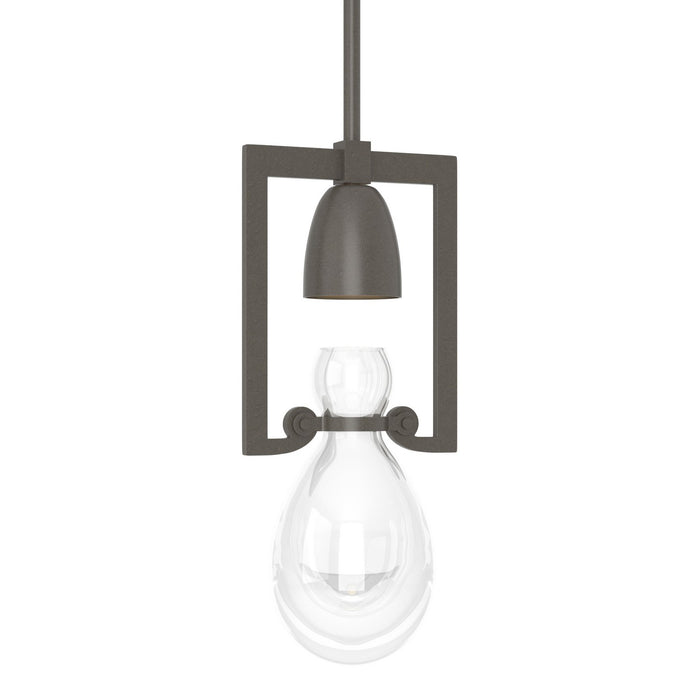 Apothecary Mini Pendant in Dark Smoke - 187520-SKT-MULT-07-ZM0572 by Hubbardton Forge
