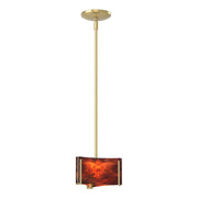Exos Delta Mini Pendant in Modern Brass - 188100-SKT-MULT-86-ZB0156 by Hubbardton Forge
