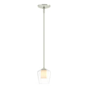 Simple Mini Pendant in Sterling - 188600-SKT-MULT-85-ZU0291 by Hubbardton Forge