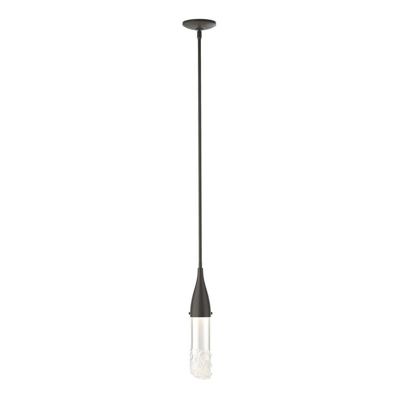 Fritz Mini Pendant in Dark Smoke - 188900-SKT-MULT-07-ZM0617 by Hubbardton Forge