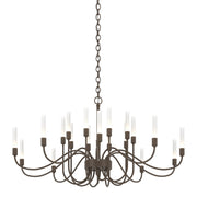 Lisse 20 Arm Chandelier in Bronze - 192043-SKT-05 by Hubbardton Forge