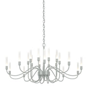 Lisse 20 Arm Chandelier in Vintage Platinum - 192043-SKT-82 by Hubbardton Forge