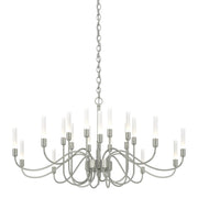 Lisse 20 Arm Chandelier in Sterling - 192043-SKT-85 by Hubbardton Forge