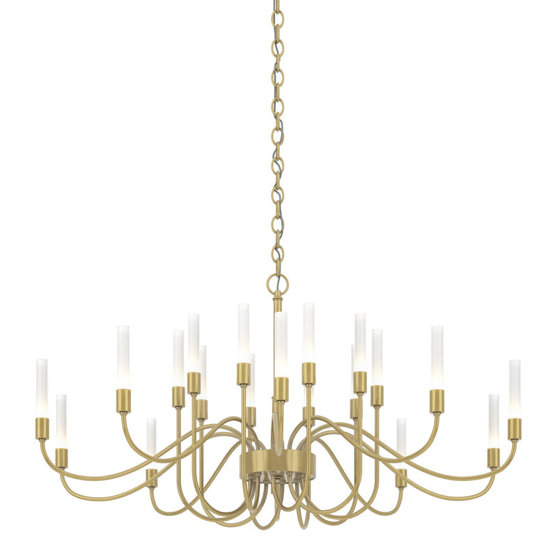Lisse 20 Arm Chandelier in Modern Brass - 192043-SKT-86 by Hubbardton Forge
