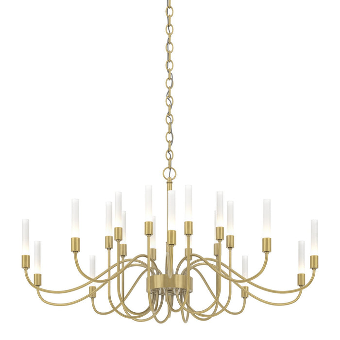 Lisse 20 Arm Chandelier in Modern Brass - 192043-SKT-86 by Hubbardton Forge
