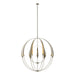 Double Cirque Large Scale Chandelier in Soft Gold - 194248-SKT-84 by Hubbardton Forge