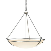 Presidio Tryne Large Scale Pendant in Vintage Platinum - 194431-SKT-82-GG0170 by Hubbardton Forge