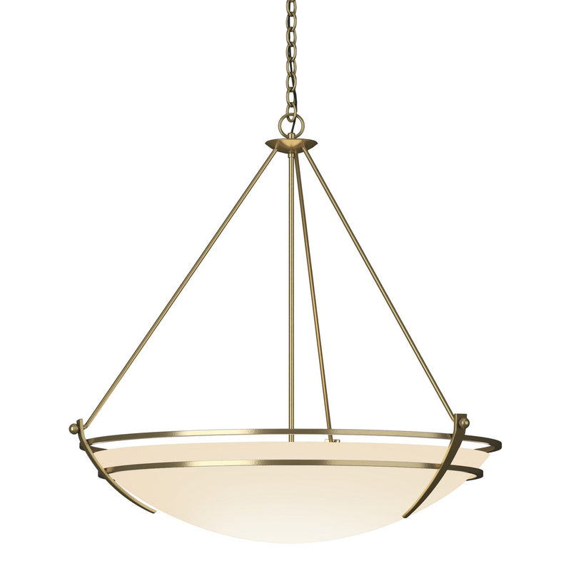 Presidio Tryne Large Scale Pendant in Modern Brass - 194431-SKT-86-GG0170 by Hubbardton Forge