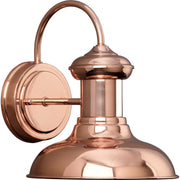 Brookside Small Outdoor Wall Sconce in Cognac