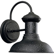 Brookside Small Outdoor Wall Sconce in Gilded Iron