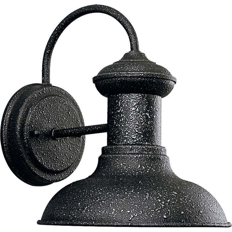 Brookside Small Outdoor Wall Sconce in Gilded Iron