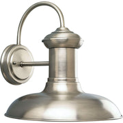 Brookside Large Outdoor Wall Sconce in Antique Nickel
