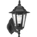 Cast Lantern One Light Wall Lantern in Black
